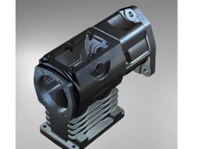 汽車用空壓泵殼體