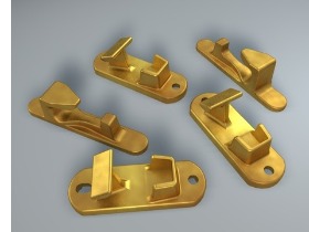 失蠟精密鑄造模銅扣（鑄銅）